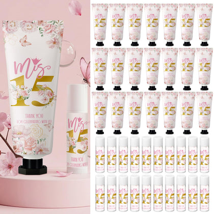 Leelosp front packaging showing coordinated pink Mis 15 design and easy gifting