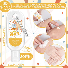 Leelosp label detail with retro sun graphic highlighting gift-ready design