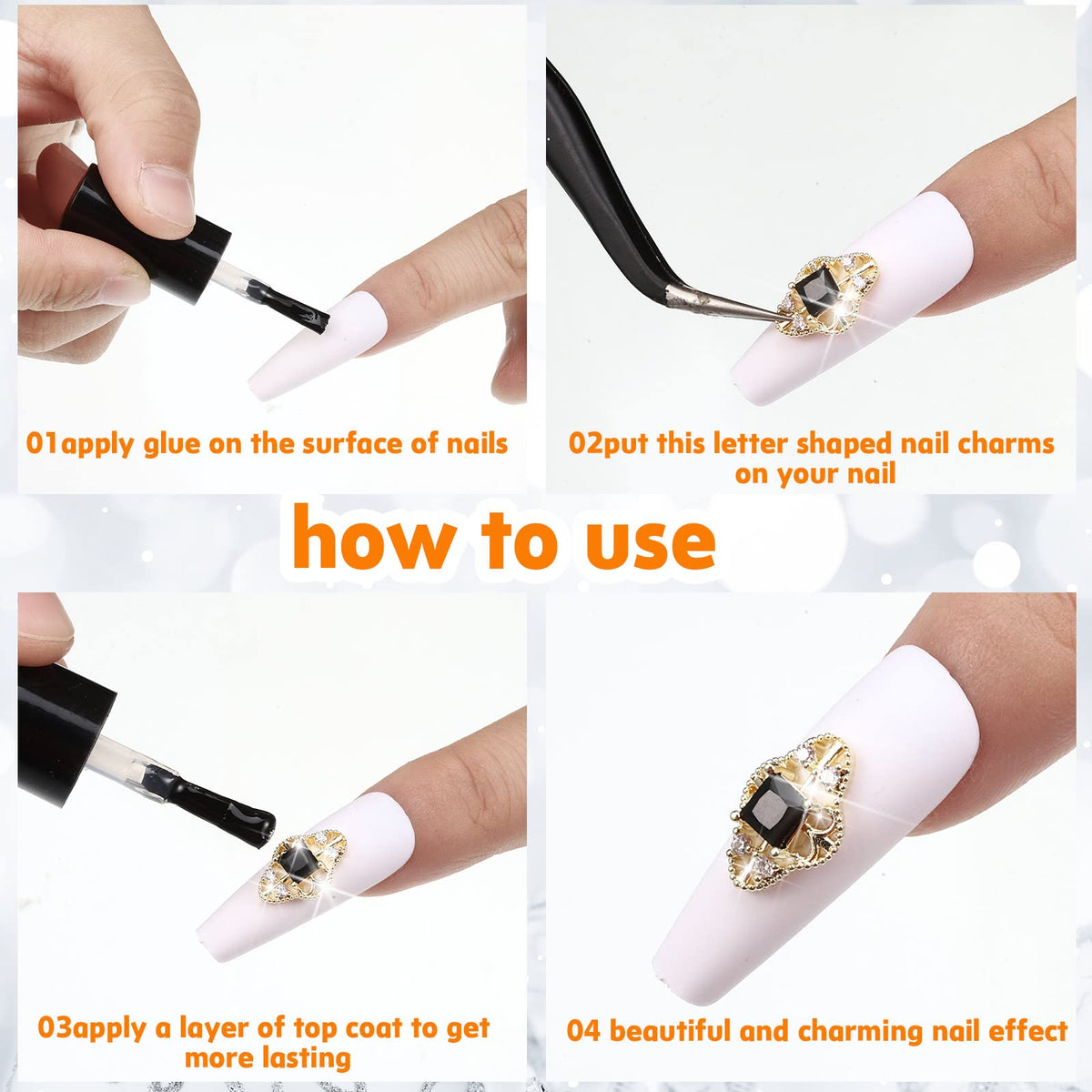 Leelosp lifestyle evening manicure setting showing glam effect for special occasions