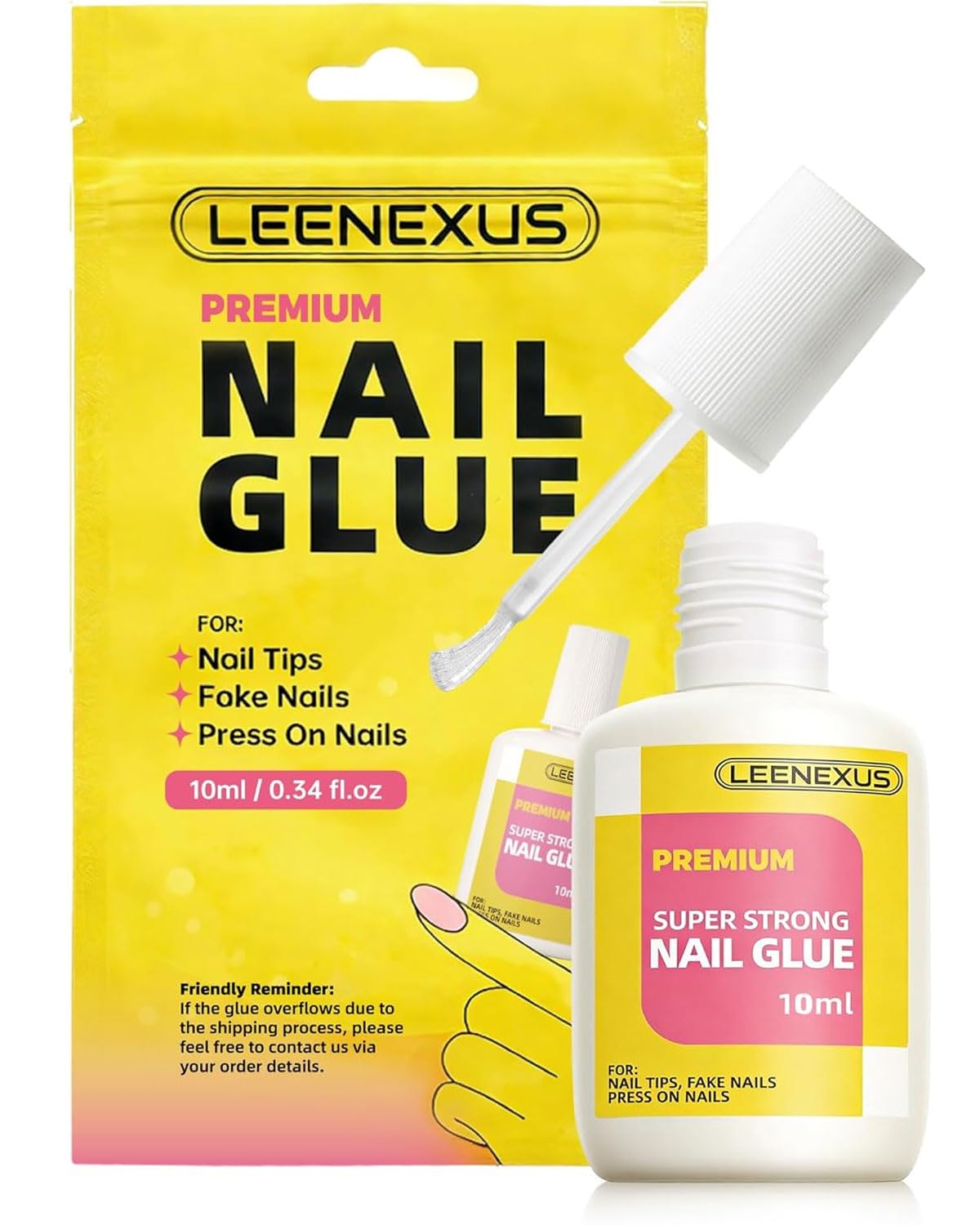 LEENEXUS front packaging showing compact 10ml bottle and branding, quick identification benefit
