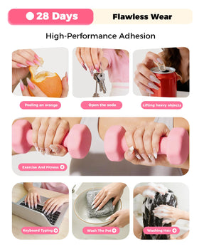 LEENEXUS in a travel pouch ready for on-the-go nail touch-ups and convenience