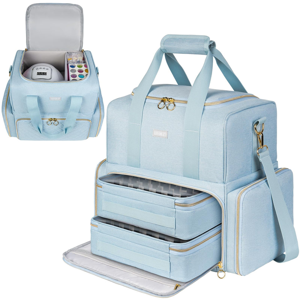 LEFOR·Z front view showing compact organizer and durable exterior protection