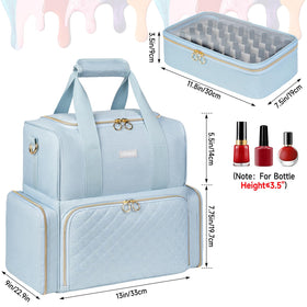 LEFOR·Z open bag displaying removable trays and organized bottle slots