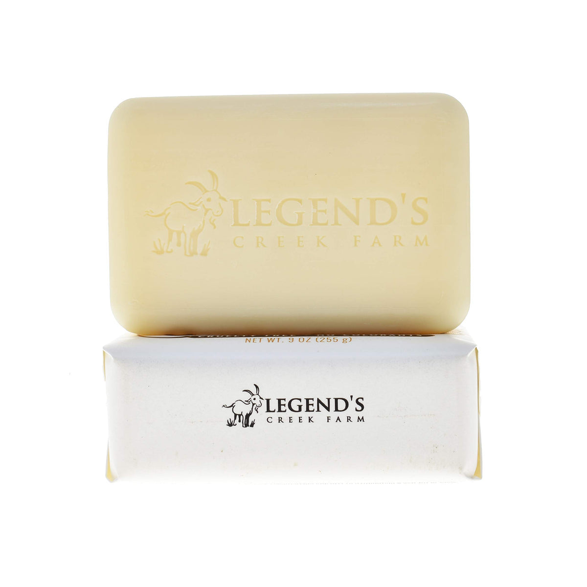 Legend's Creek close-up of soap texture highlighting triple-milled smoothness and creamy lather