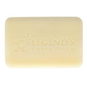 Legend's Creek soap lathering in shower demonstrating gentle cleansing and moisturizing benefit