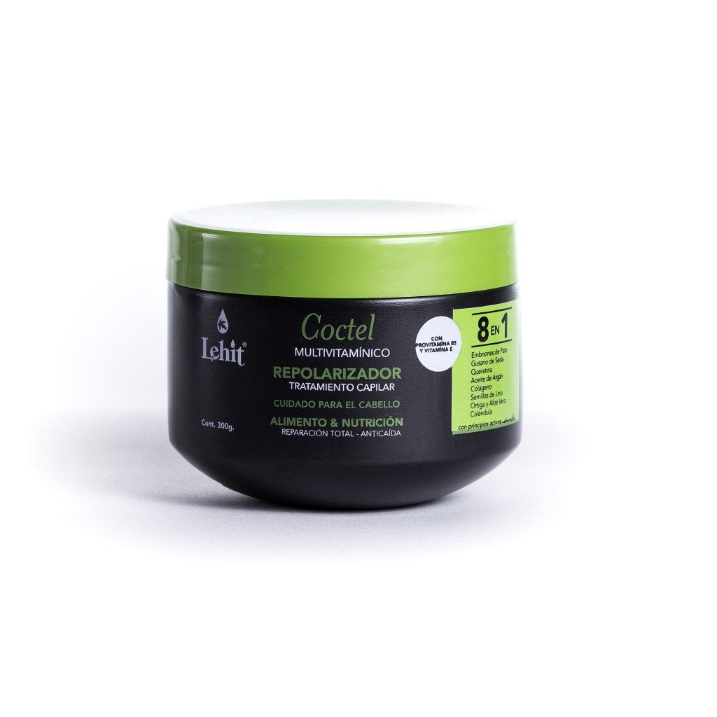 Lehit front packaging showing product and benefits for restored shine