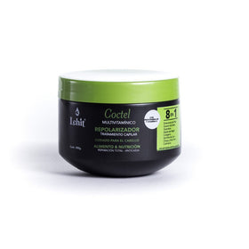 Lehit front packaging showing product and benefits for restored shine