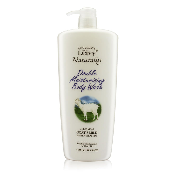 Leivy front bottle showing clear branding and large 38.8 oz size for value