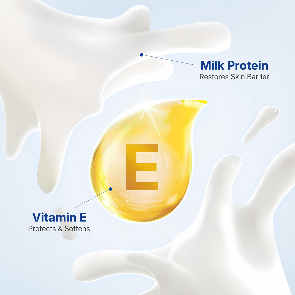 Leivy label close-up showing vitamin E and paraben-free formulation benefits