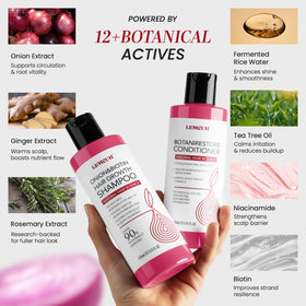 Lemcuh conditioner cream texture highlighting lightweight nourishment