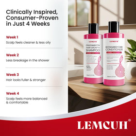 Lemcuh shampoo foam close-up demonstrating gentle cleansing