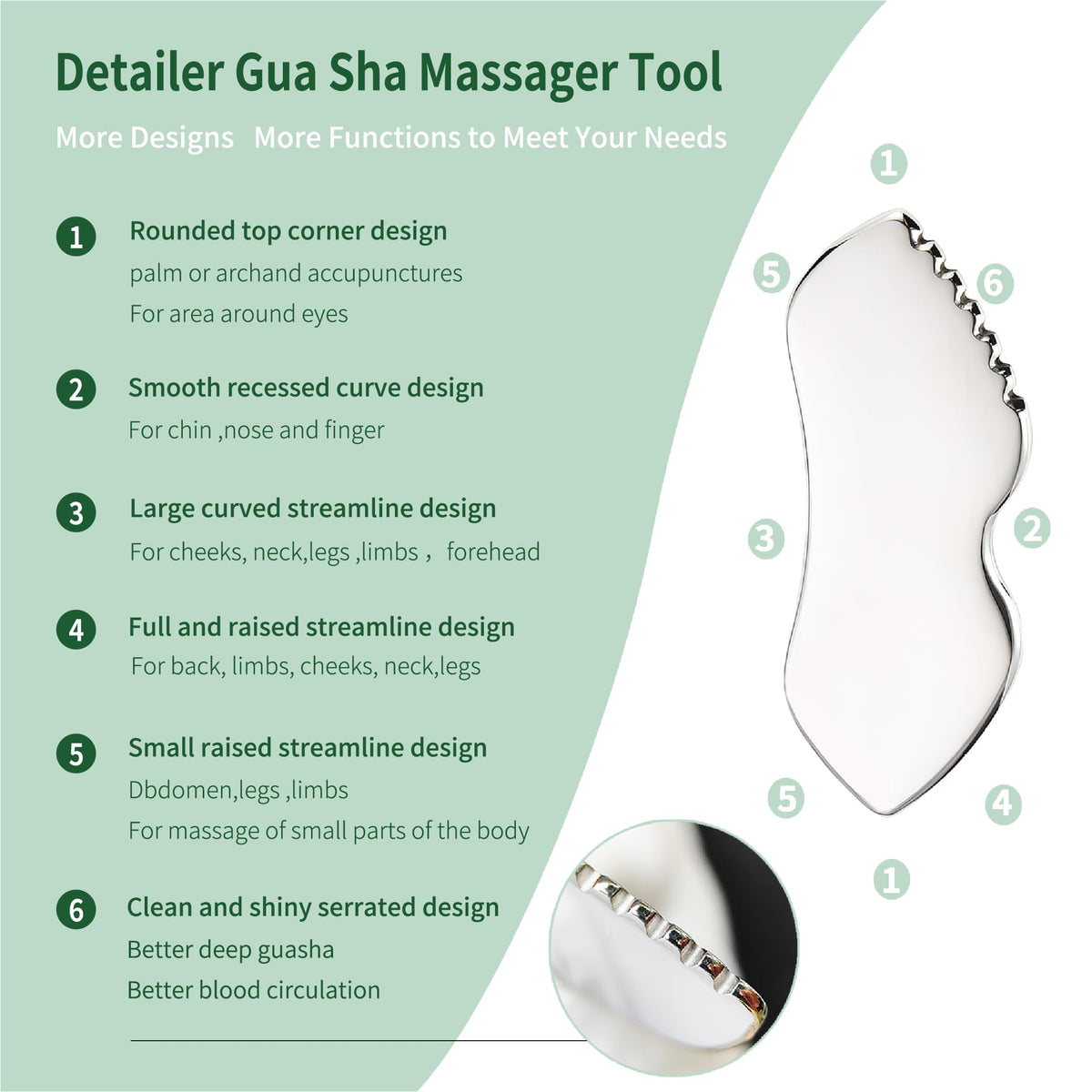 LeMeeOly detailer tool edge close-up for targeted contouring and accuracy