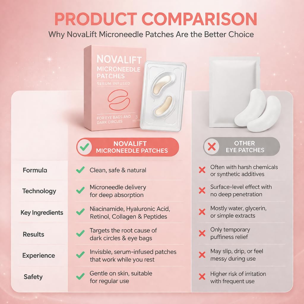 Lence NOVALIFT serum texture droplet highlighting hyaluronic hydration benefits