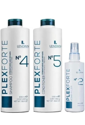 Lendan kit front view showing bottles and professional repair benefits