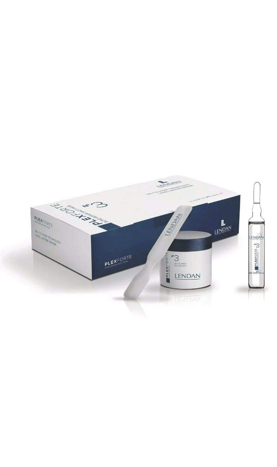 Lendan front packaging showing six ampoules and professional repair benefits