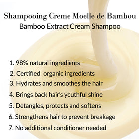 Leonor Greyl label close-up highlighting natural ingredients and benefits