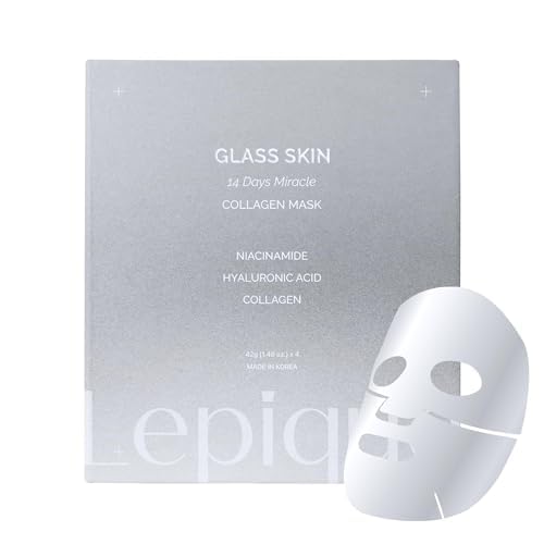 Lepique front packaging showing premium sheet masks and benefits