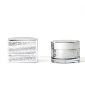 Lepique night cream styled in bathroom showing nightly routine fit