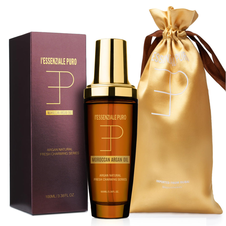 LEPURO bottle front view showing elegant packaging and premium appeal