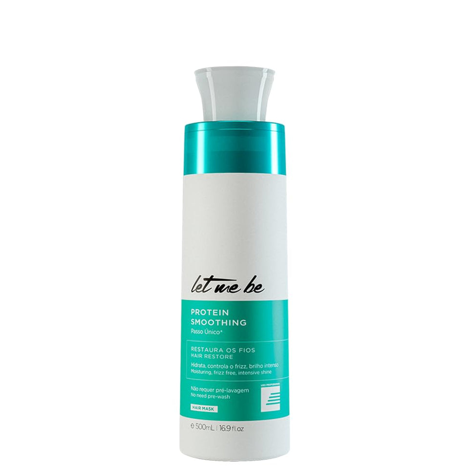Let Me Be front bottle image showing full 500ml packaging and professional benefits