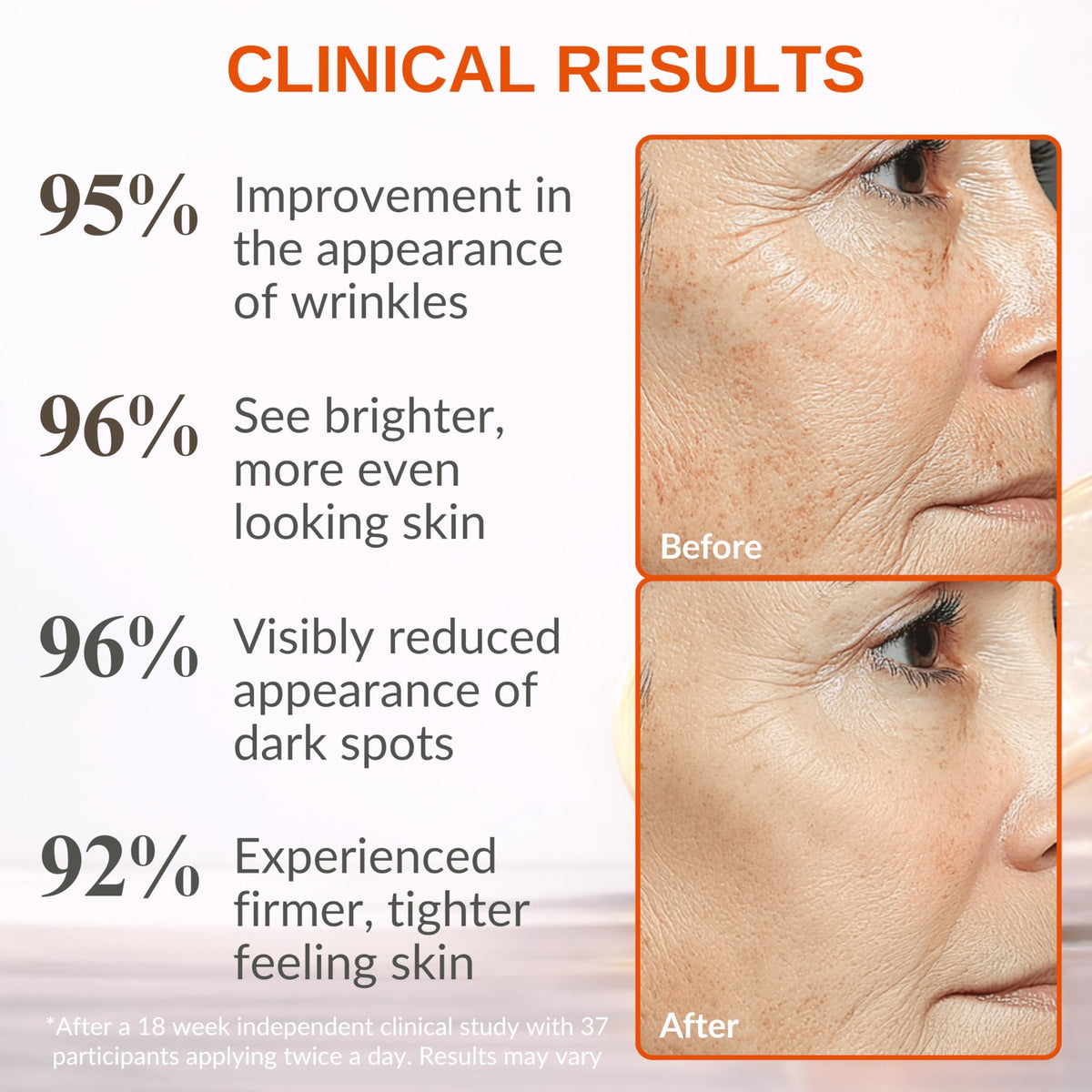 LeVaye' ingredient label close-up highlighting active ingredients for transparency benefit