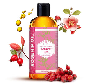 Leven Rose front bottle view showing label and 16 oz size for long-term use