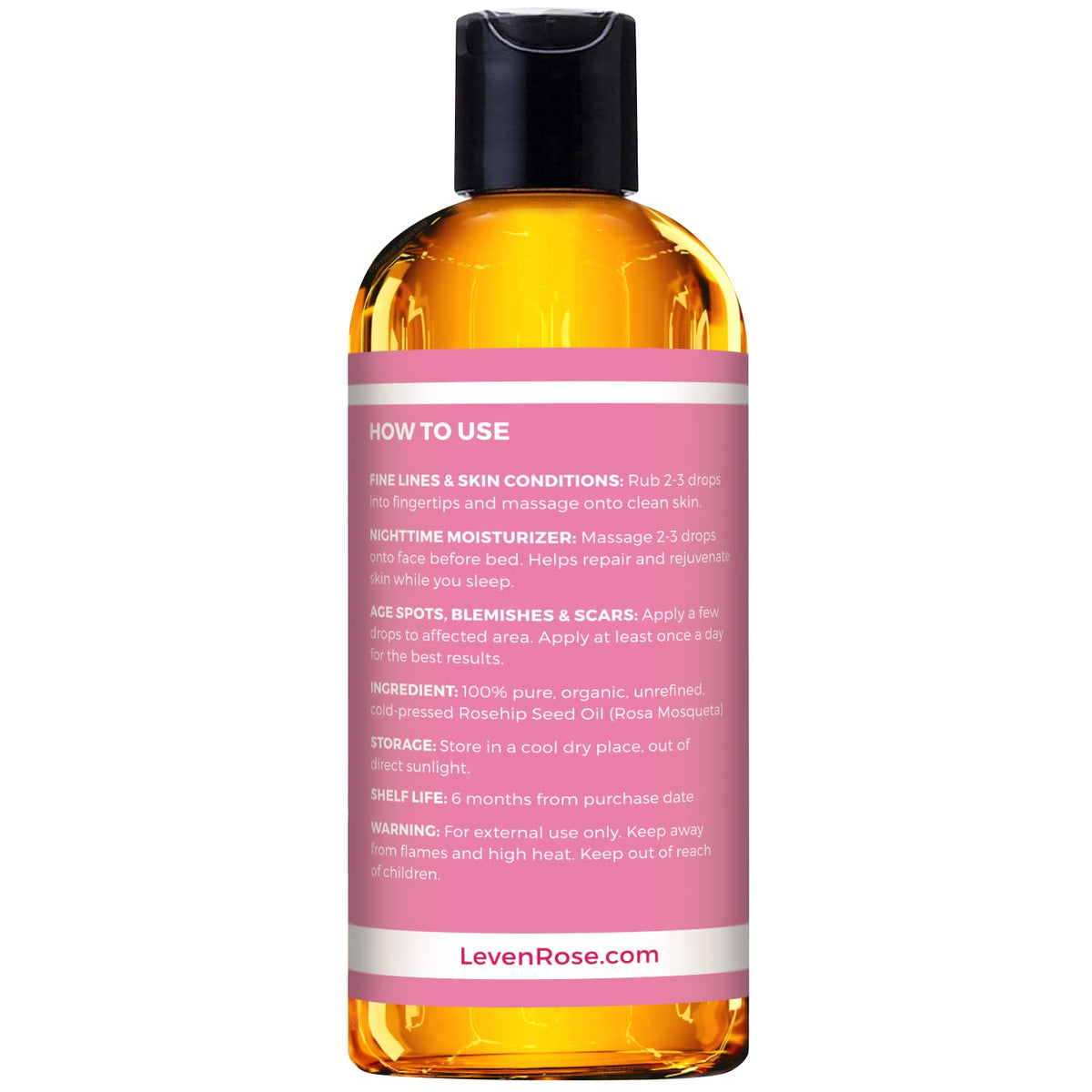 Leven Rose applying oil to hand demonstrating hydration and smooth finish