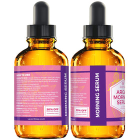 Leven Rose dropper releasing oil onto skin showing fast absorbency benefit