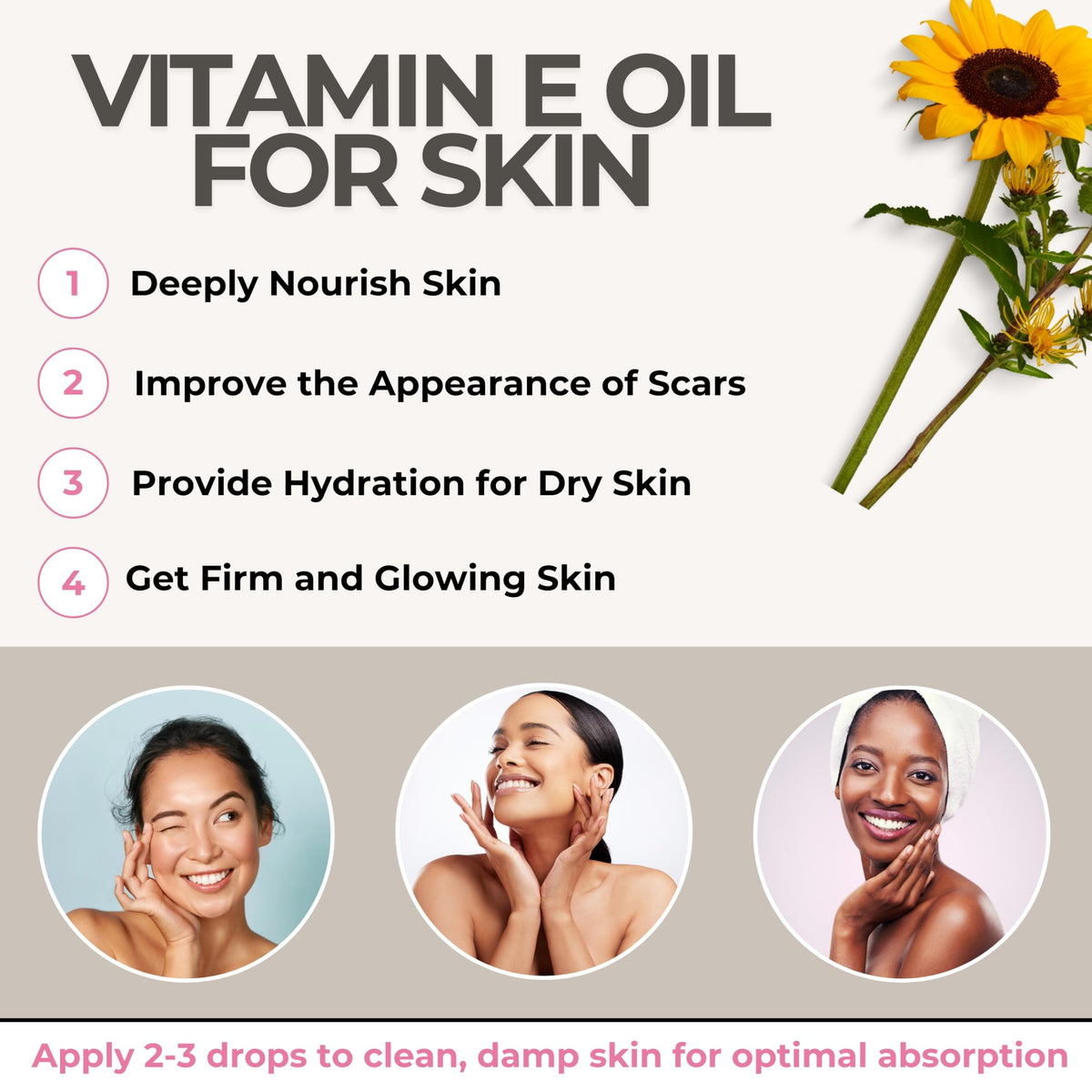 Leven Rose dropper releasing oil for precise application and easy control benefit