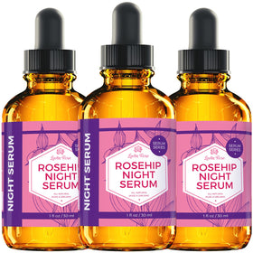 Leven Rose label ingredients detail highlighting organic botanical benefits