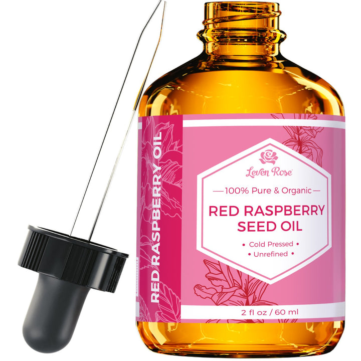 Leven Rose bottle front packaging showing label and 2 oz size for nourishing hydration