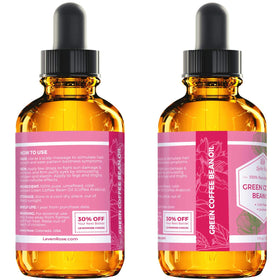 Leven Rose massaging oil into scalp to soothe dryness and nourish