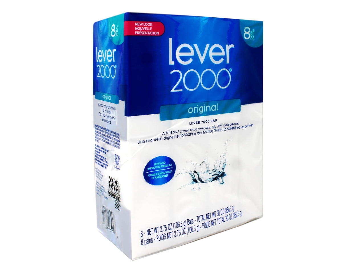 Lever 2000 in a bathroom lifestyle scene showing everyday use and freshness