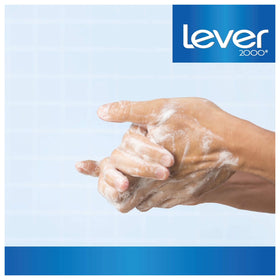 Lever 2000 in bathroom lifestyle scene showing fresh scent and everyday use
