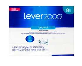 Lever 2000 lather in hand demonstrating easy foaming and rinsing