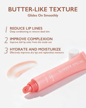 LFuTPm Vanilla Nude tin close-up highlighting smooth, natural finish benefits
