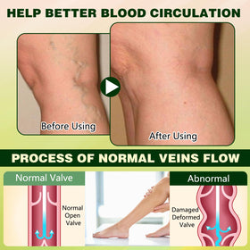 LHBMET applied to leg in massage demonstration promoting circulation and comfort