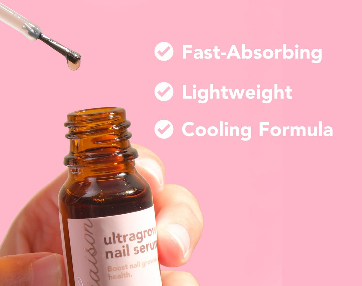 Liaison serum texture close-up showing lightweight formula that absorbs quickly