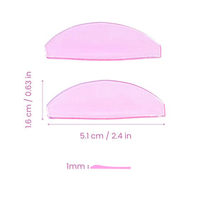 Libeauty scale comparison 1mm shield size showing exact thinness benefit