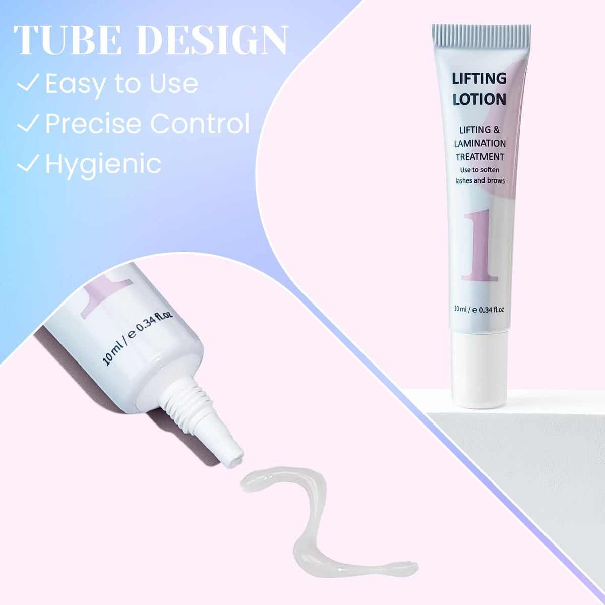 Libeauty toolkit laid out with solutions, pads, and applicators for clarity