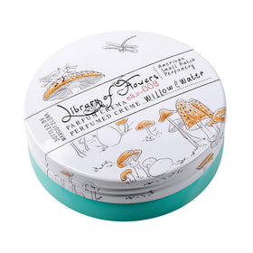 Library of Flowers front tin view showing elegant packaging and travel benefit