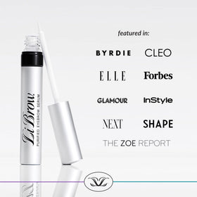 LiBrow in a bathroom routine scene showing everyday beauty boost benefit