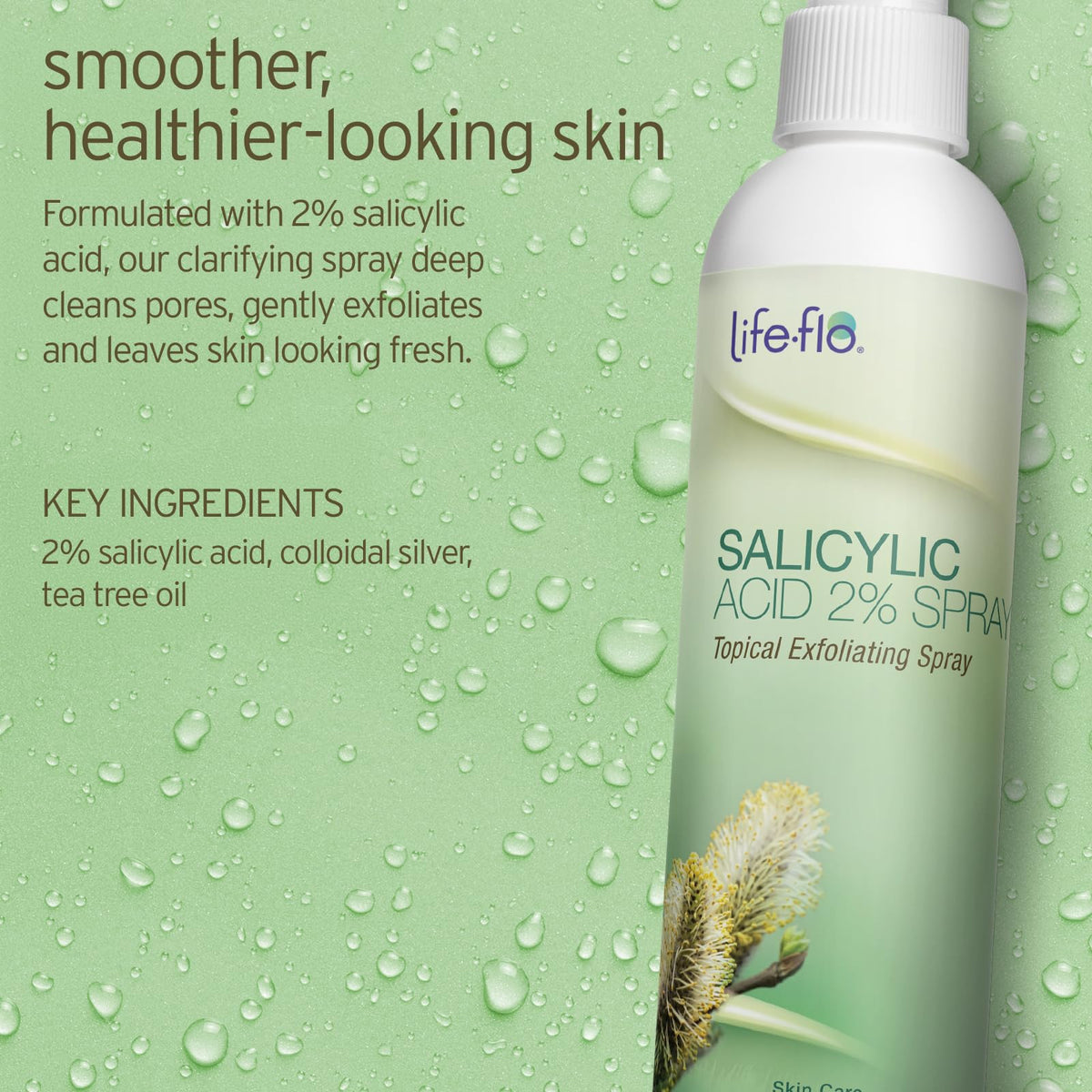 LIFE-FLO close-up of spray nozzle demonstrating precise, even mist application