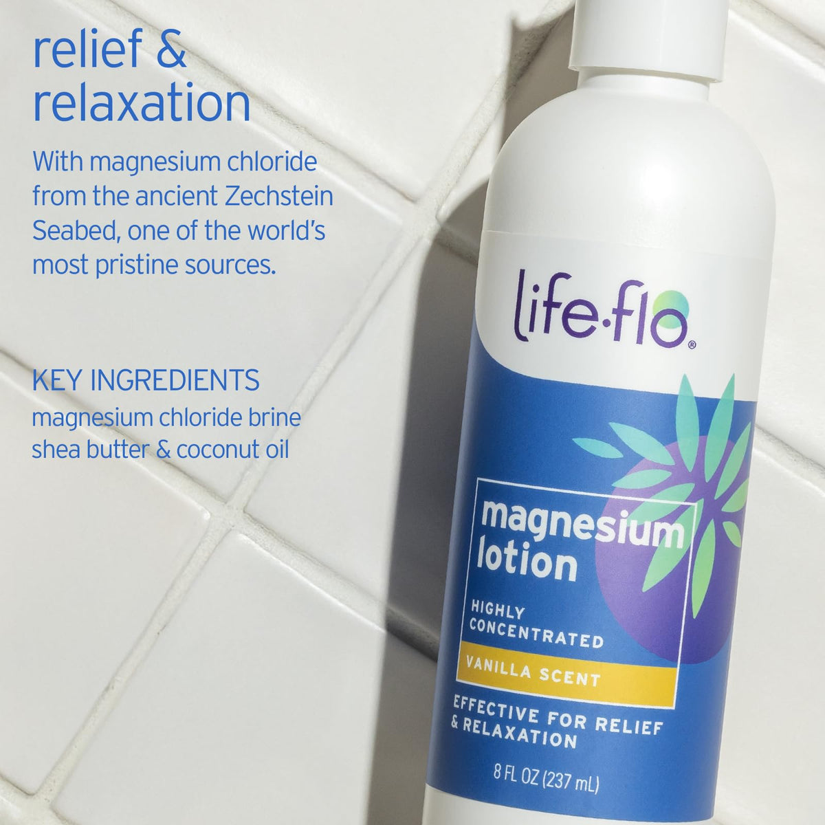 LIFE-FLO magnesium oil spray nozzle closeup demonstrating precise targeted application