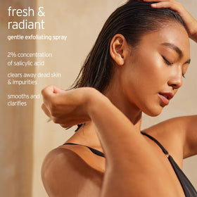 LIFE-FLO texture droplet on skin illustrating fast-drying, non-greasy finish