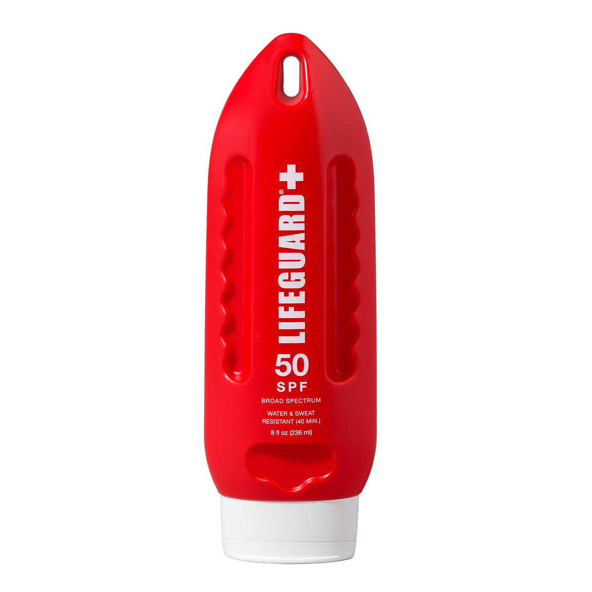 LIFEGUARD front packaging showing SPF 50 and hydrating benefits