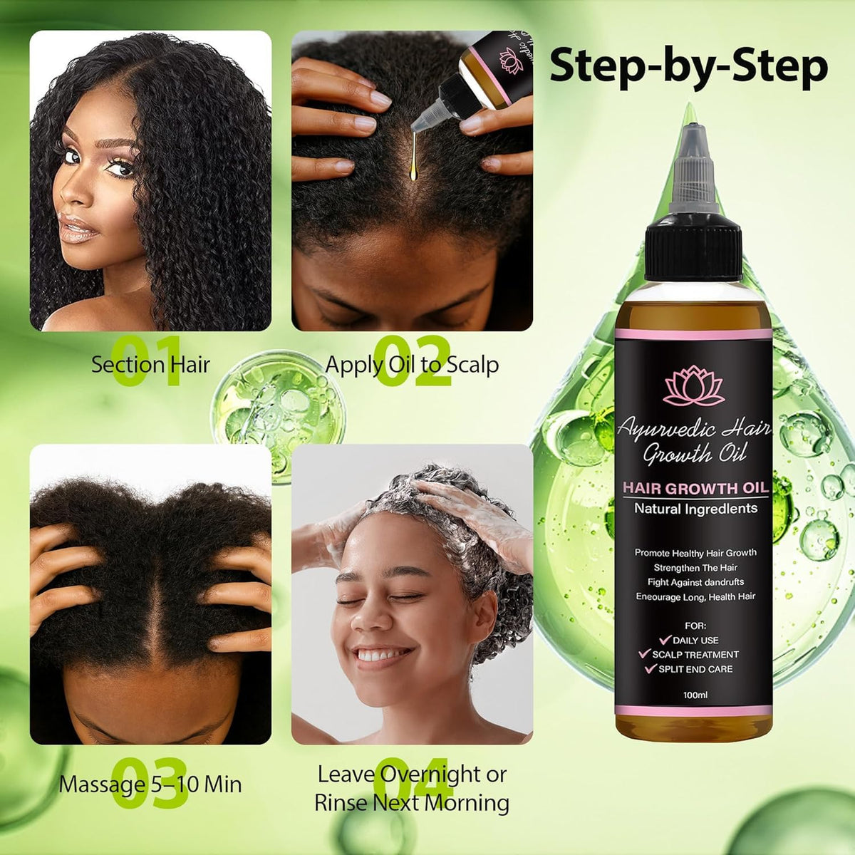 Lifewithqueenp on a bathroom shelf among other hair products for everyday routine appeal