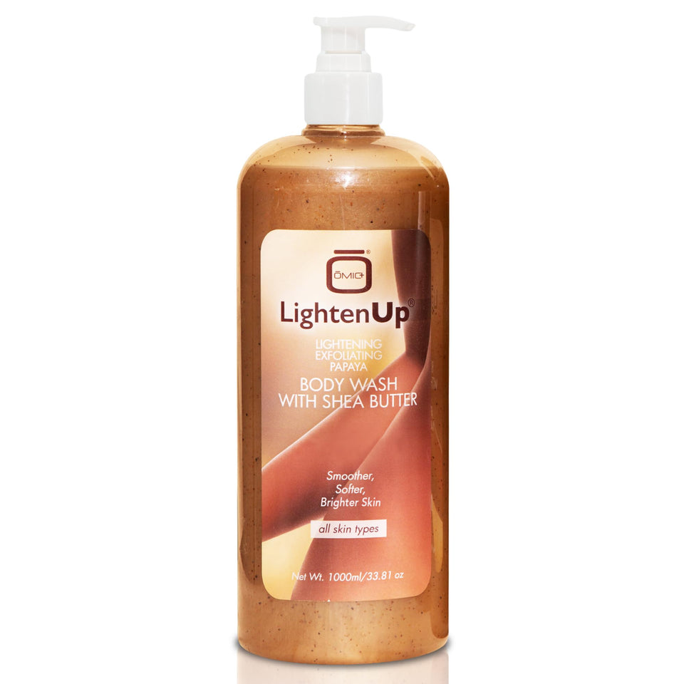 LightenUp front packaging showing large 33.8 fl oz bottle and label benefits