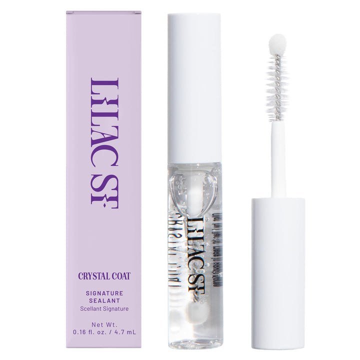 Lilac St front packaging showing clear sealant and brand