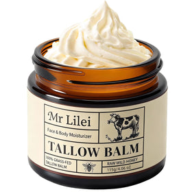 Lilei Beauty front jar showing clean label and unscented balm for trust